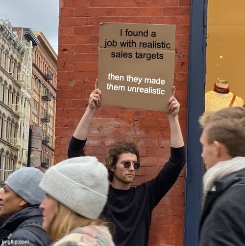 guy holding cardboard sign meme