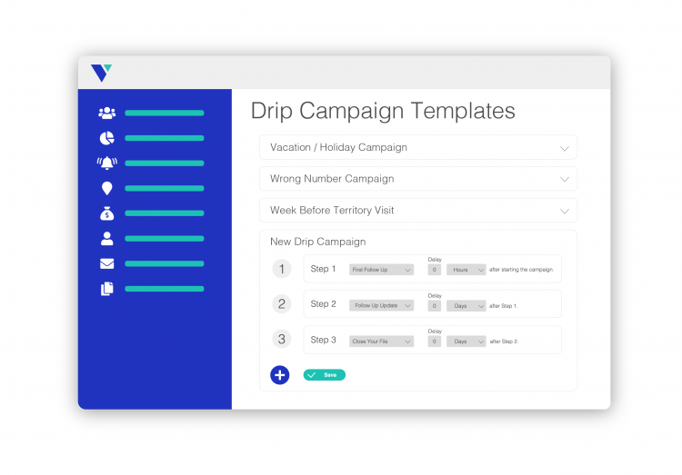 graphic of Veloxy's email drip campaign templates