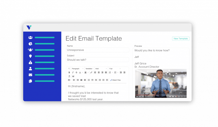 media email templates