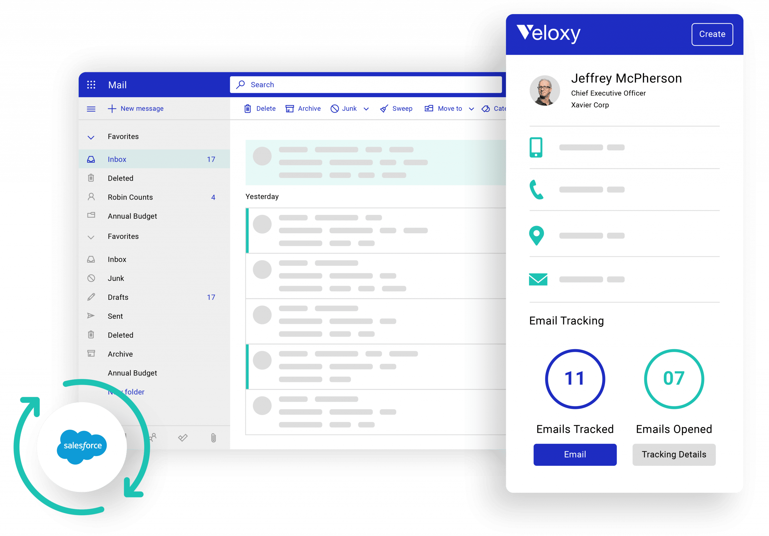 image of Veloxy's Salesforce Sidebar