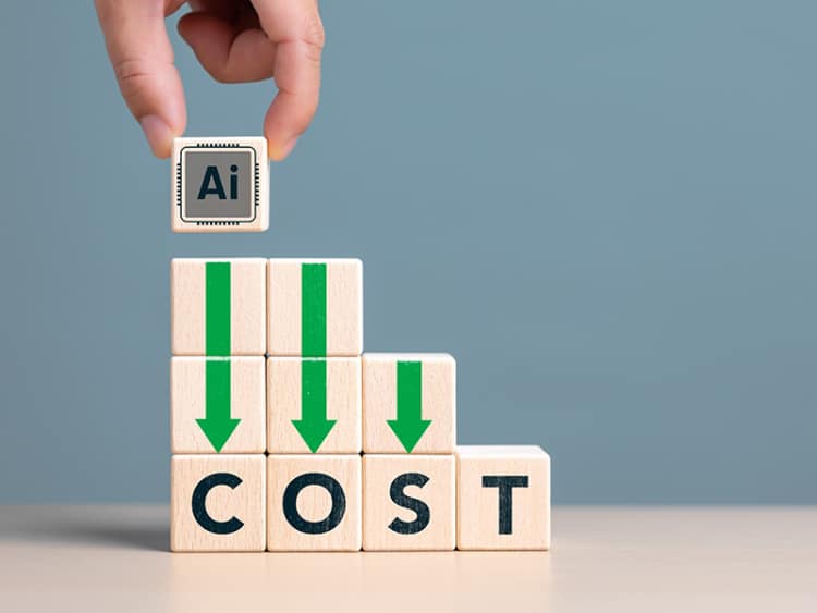 adding ai to reduce costs