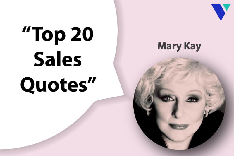 poster for the top 20 mary kay quotes