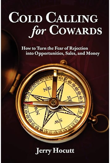 book cover for cold calling for cowards
