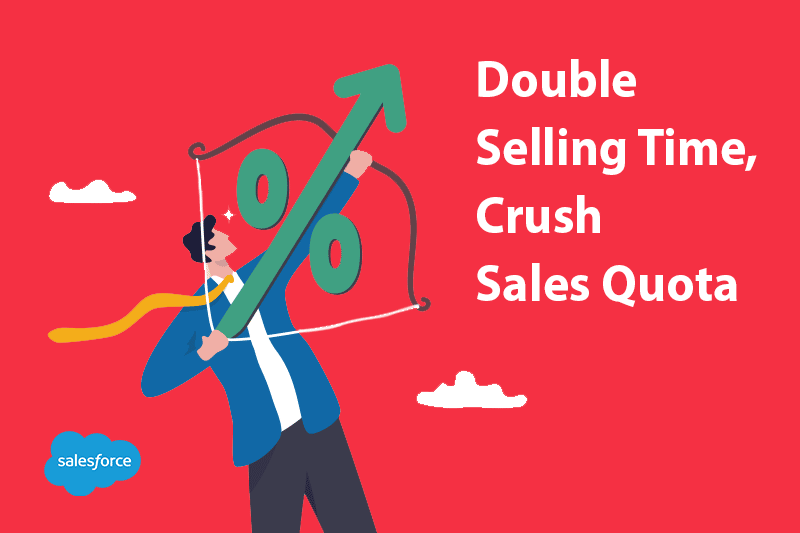 illustration of a sales leader increasing selling activity