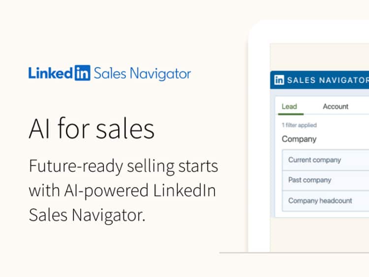 LinkedIn Sales Navigator filter
