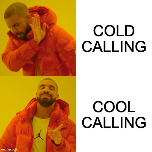 cool calling meme