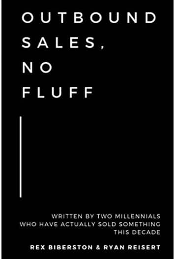 book cover of outbound sales, no fluff