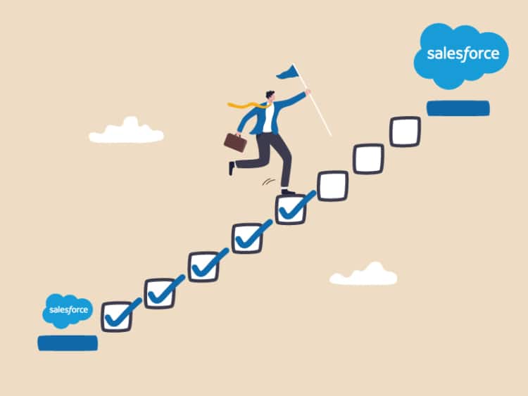 progress using a salesforce adoption checklist