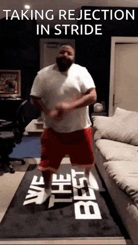 dj khaled taking rejection dance